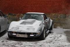 Corvette 1969 i vinter stemning